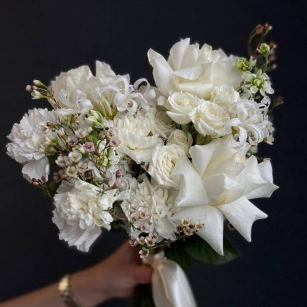 Букет невесты с розами