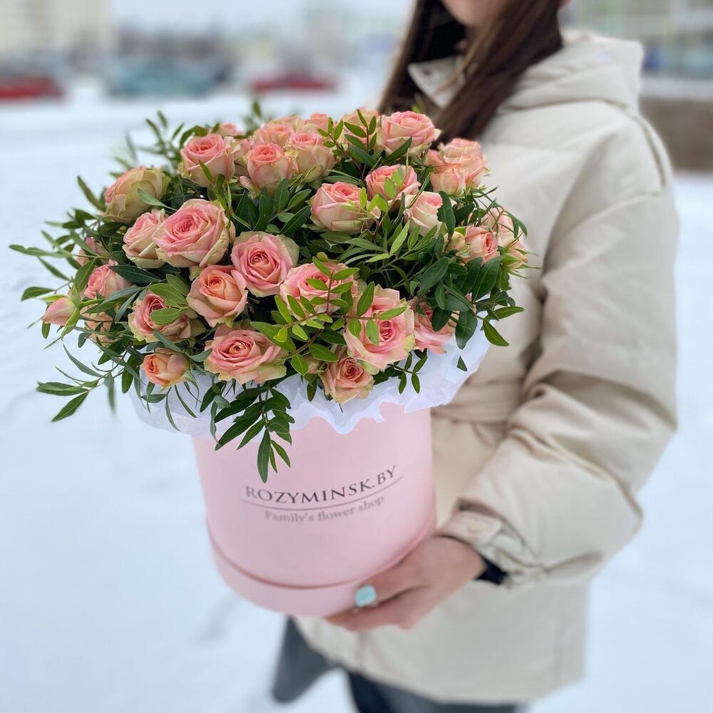 Цветы в коробке